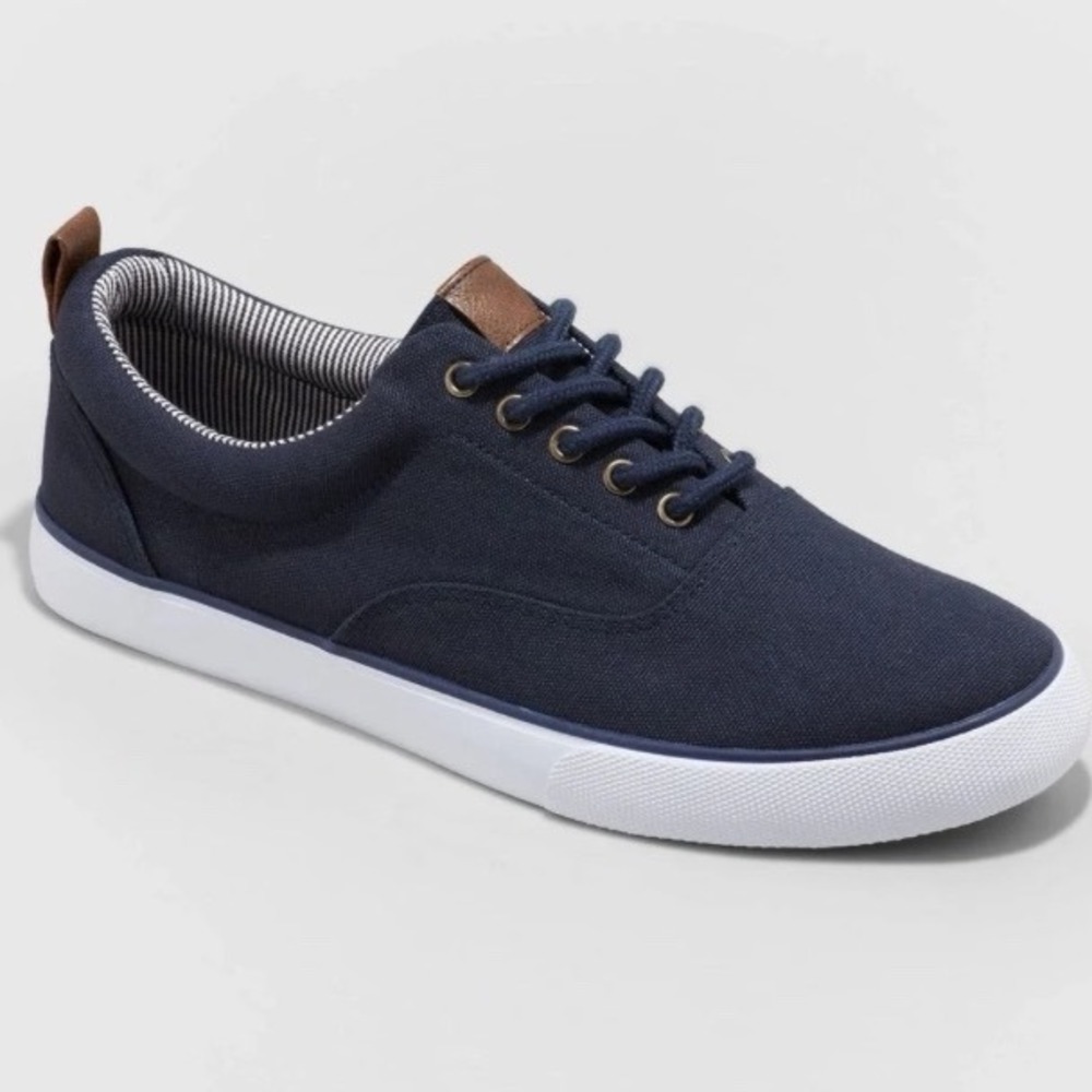 Goodfellow & Co Brady Sneakers Mens 10.5 Navy Blue New With Tags